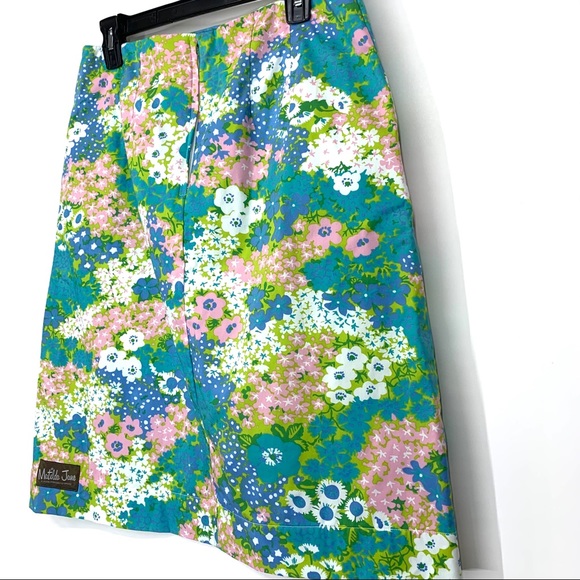 Matilda Jane Hammond Bay Pastel Spring Summer Floral Print Skirt Size Medium - Picture 7 of 15